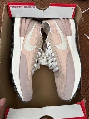 Nike Women’s Pale Pink & Cream Retro Runner Sneakers